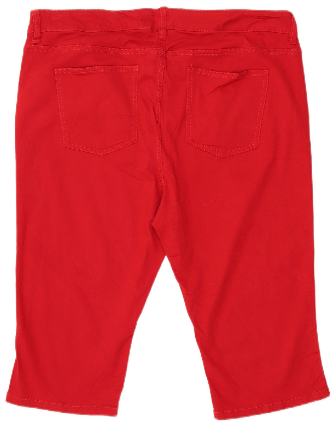 Bermuda da donna CHAPS US 18 2XL W38 cotone rosso