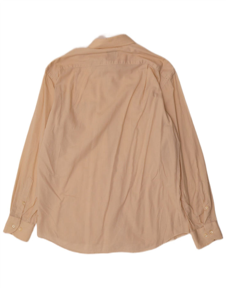 Camicia da uomo Roccobarocco Taglia 15 1/2 39 Cotone beige medio