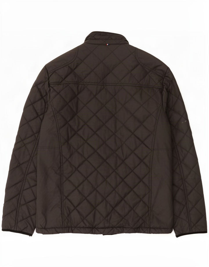 Polo Assn. Giacca trapuntata da uomo UK 38 cotone nero medio