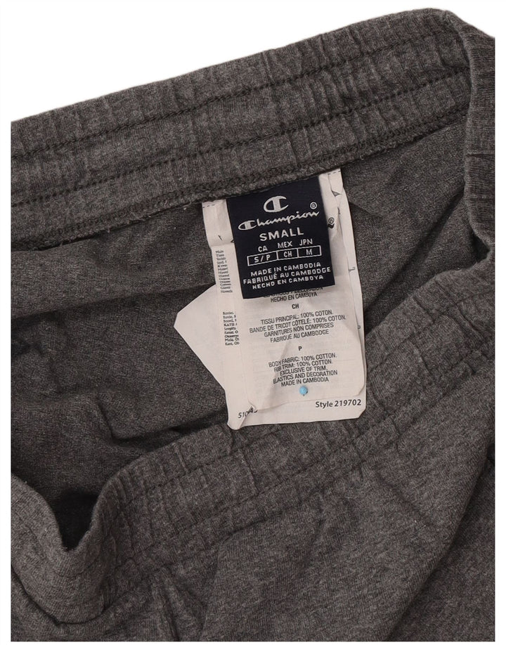 Pantaloncini sportivi da uomo Champion piccoli in cotone grigio