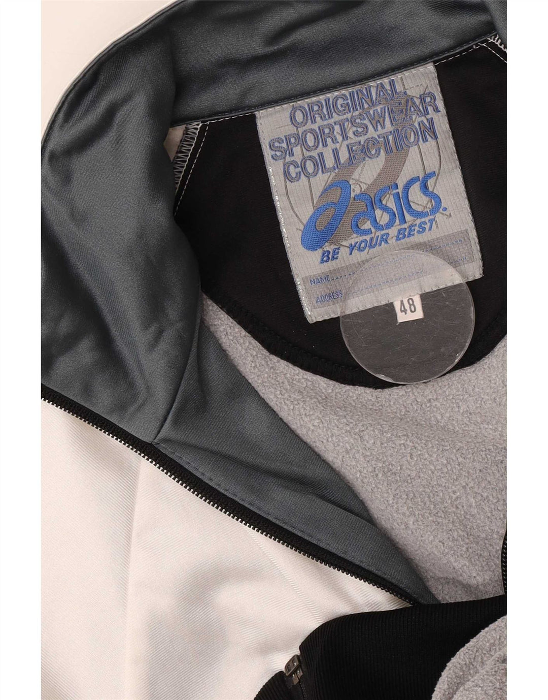 Giacca Asics da uomo con grafica grafica IT 48 Medium Black Colourblock