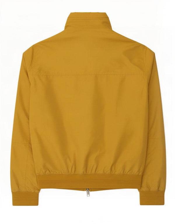 Giubbotto bomber da uomo Zara UK 40 grande poliestere giallo