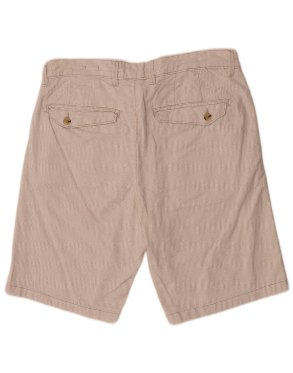 Pantaloncini chino Zara da uomo Sunset EU 40 medi W31 a quadri bianco sporco