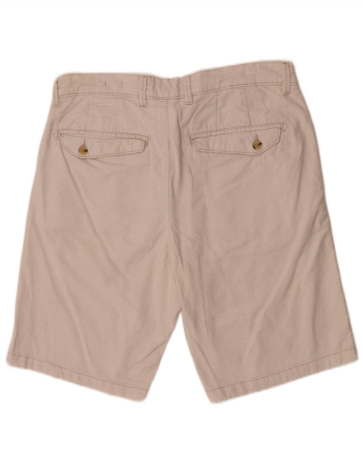 Pantaloncini chino Zara da uomo Sunset EU 40 medi W31 a quadri bianco sporco