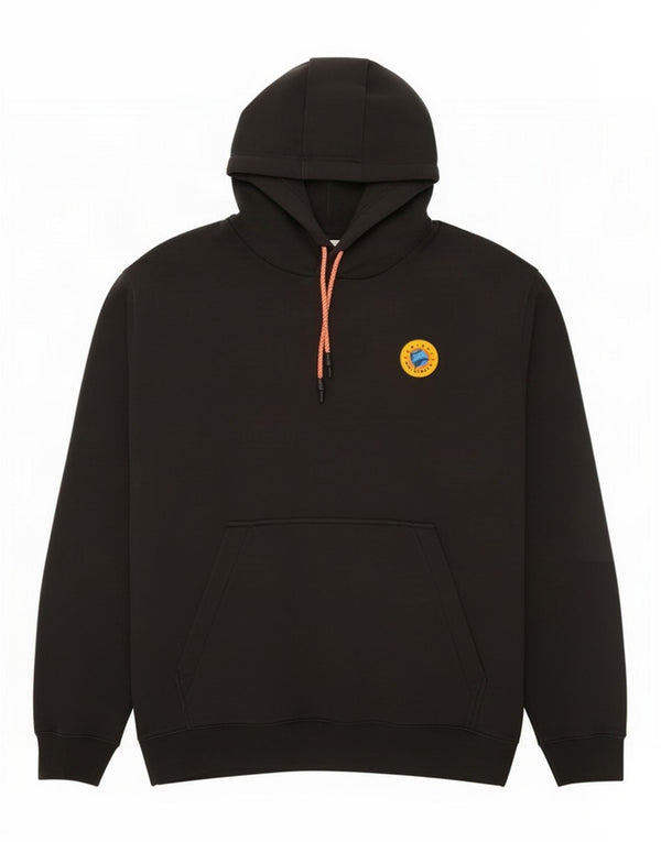 Adidas Mens Hoodie Jumper Large Black Cotton