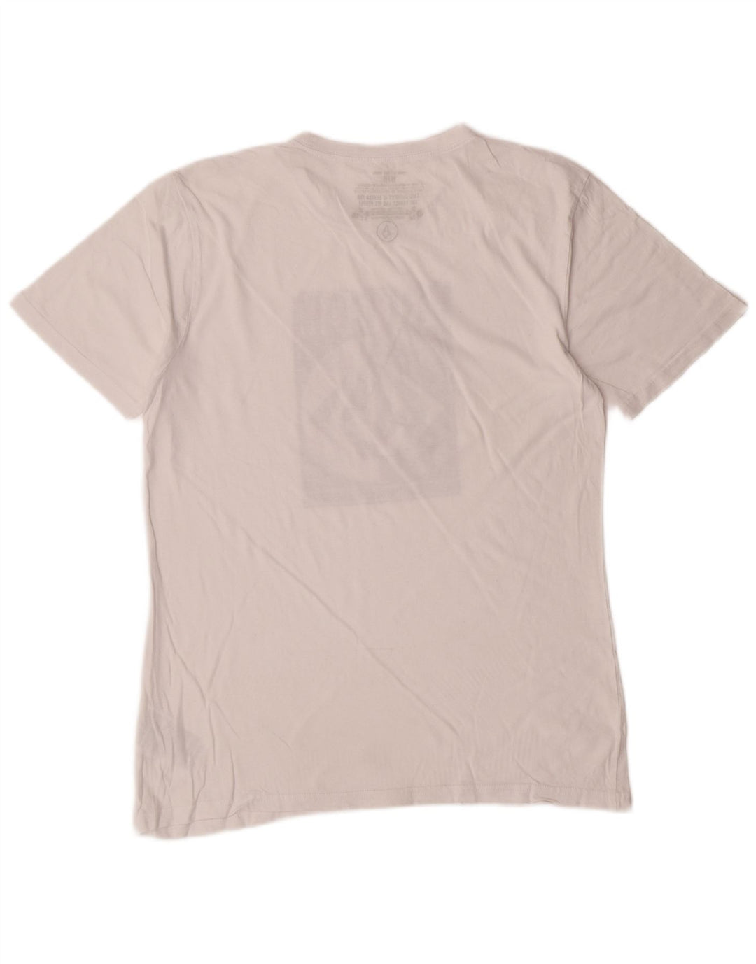 T-shirt grafica da uomo Volcom Modern Fit Top in cotone bianco medio