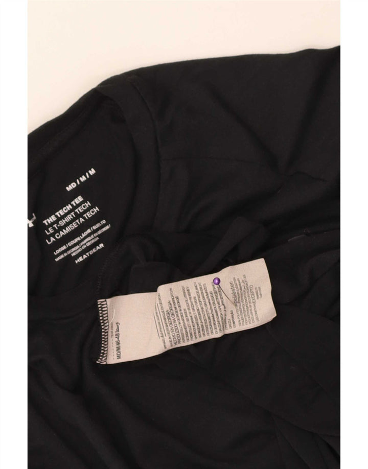 Maglietta Under Armour da uomo Heat Gear Top in poliestere nero medio