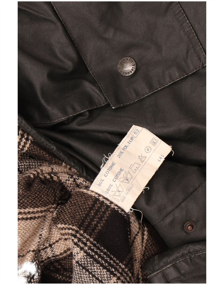Giacca Uomo Visconf Cotone Cerato IT 52 XL Cotone Verde