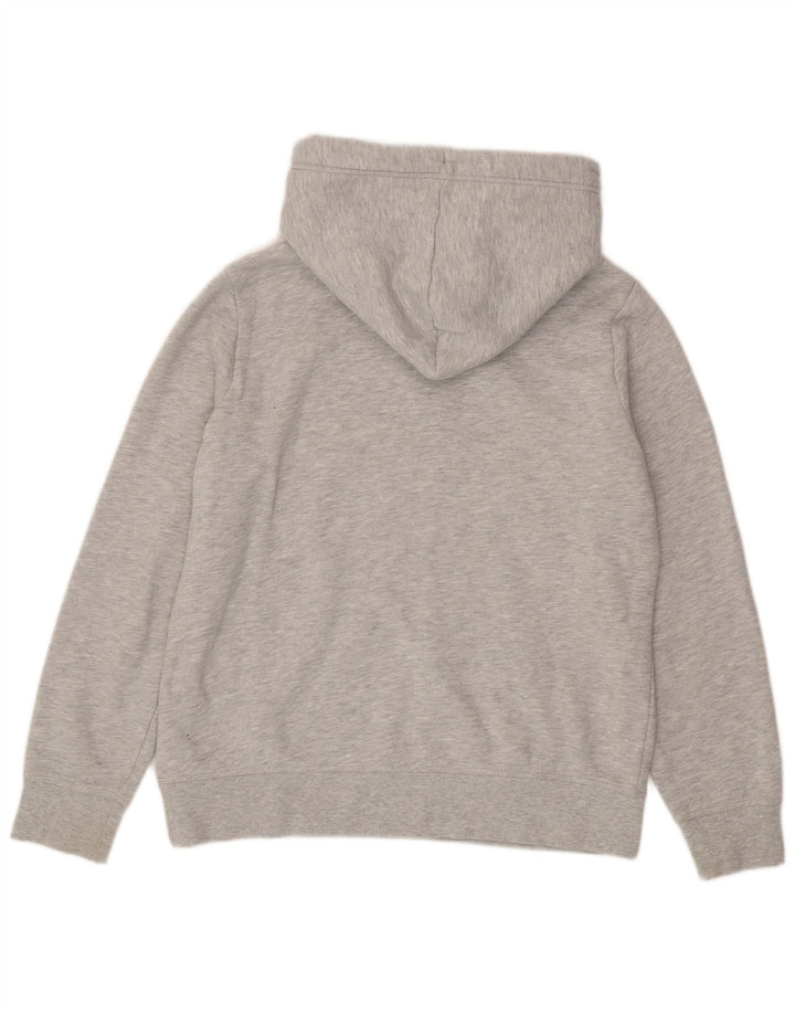 SUPERDRY Womens Hoodie Jumper UK 14 Large Grey Cotton Vintage Superdry and Second-Hand Superdry from Messina Hembry 