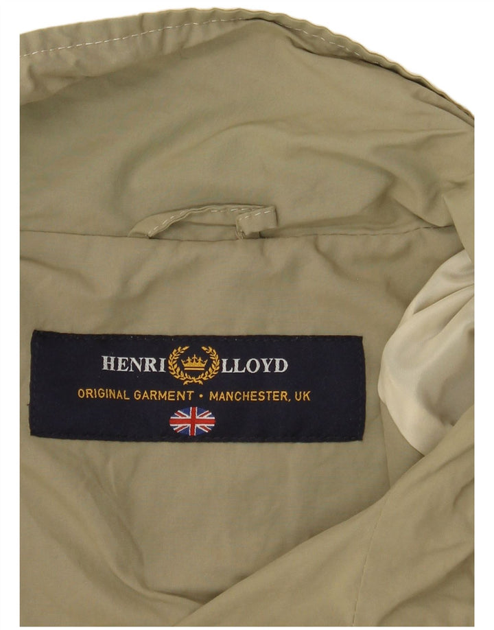 Giubbotto bomber da uomo Henri Lloyd UK 40 Large Khaki Colourblock