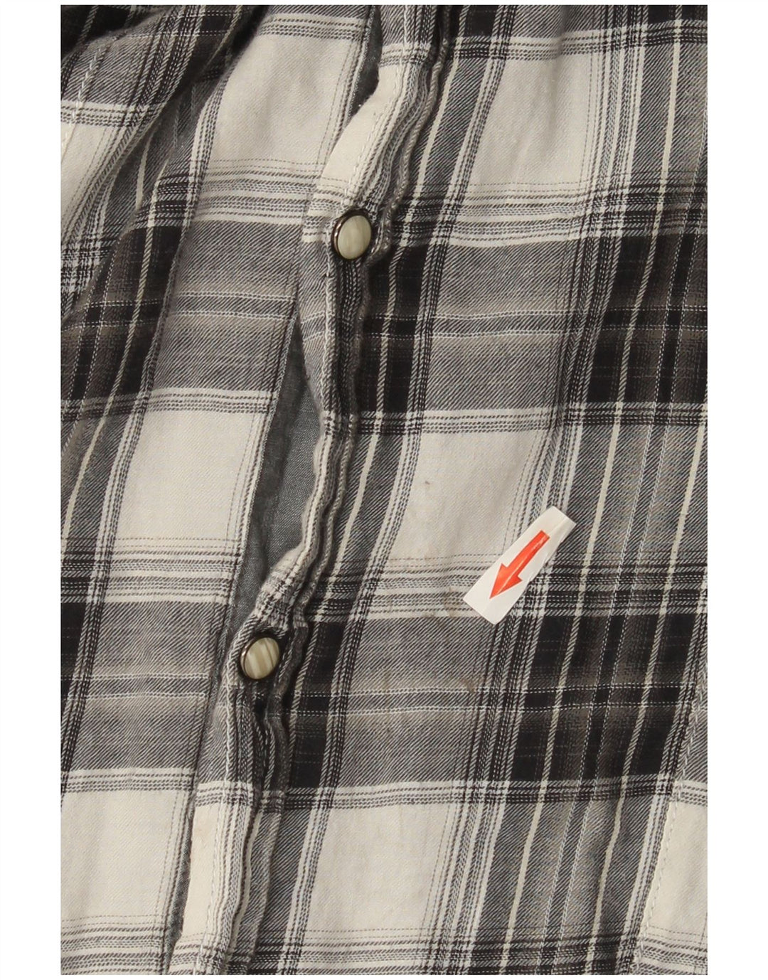 Jack & Jones Camicia da uomo in flanella a maniche corte, cotone a quadri grigi grandi