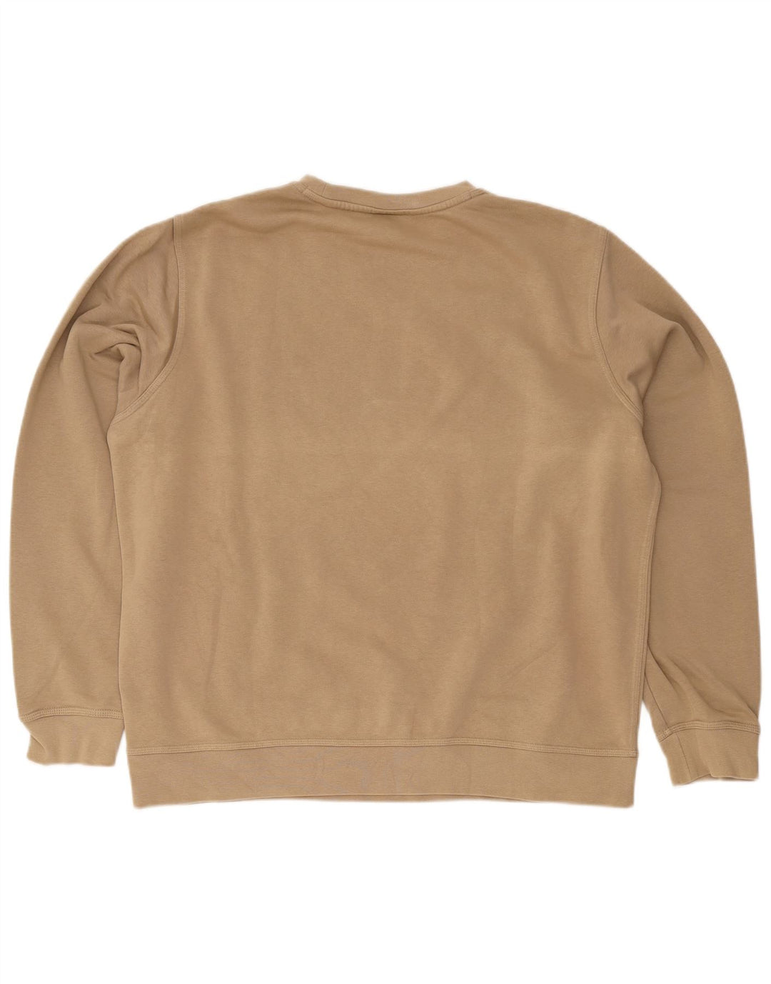 Felpa Nike da uomo con vestibilità regolare, XL, cotone beige