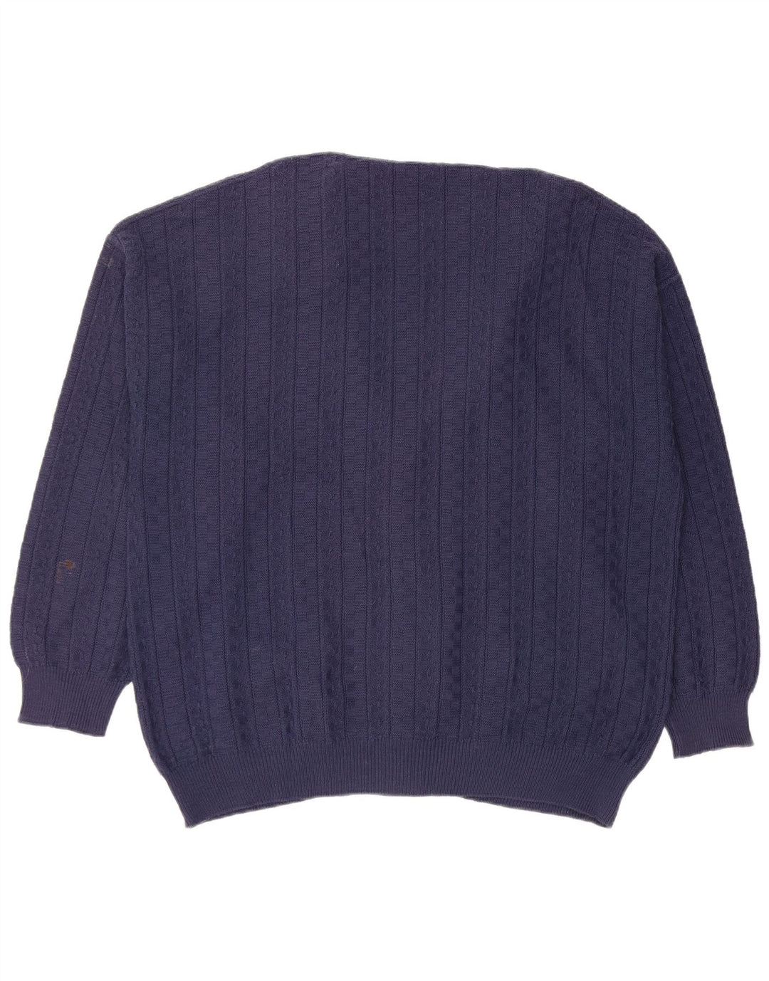 IL GRANCHIO Maglione Cardigan Uomo XL Blu Navy