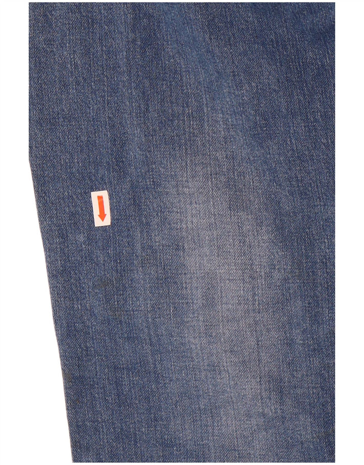 Jeans dritti effetto consumato da donna Fat Face W30 L28 cotone blu