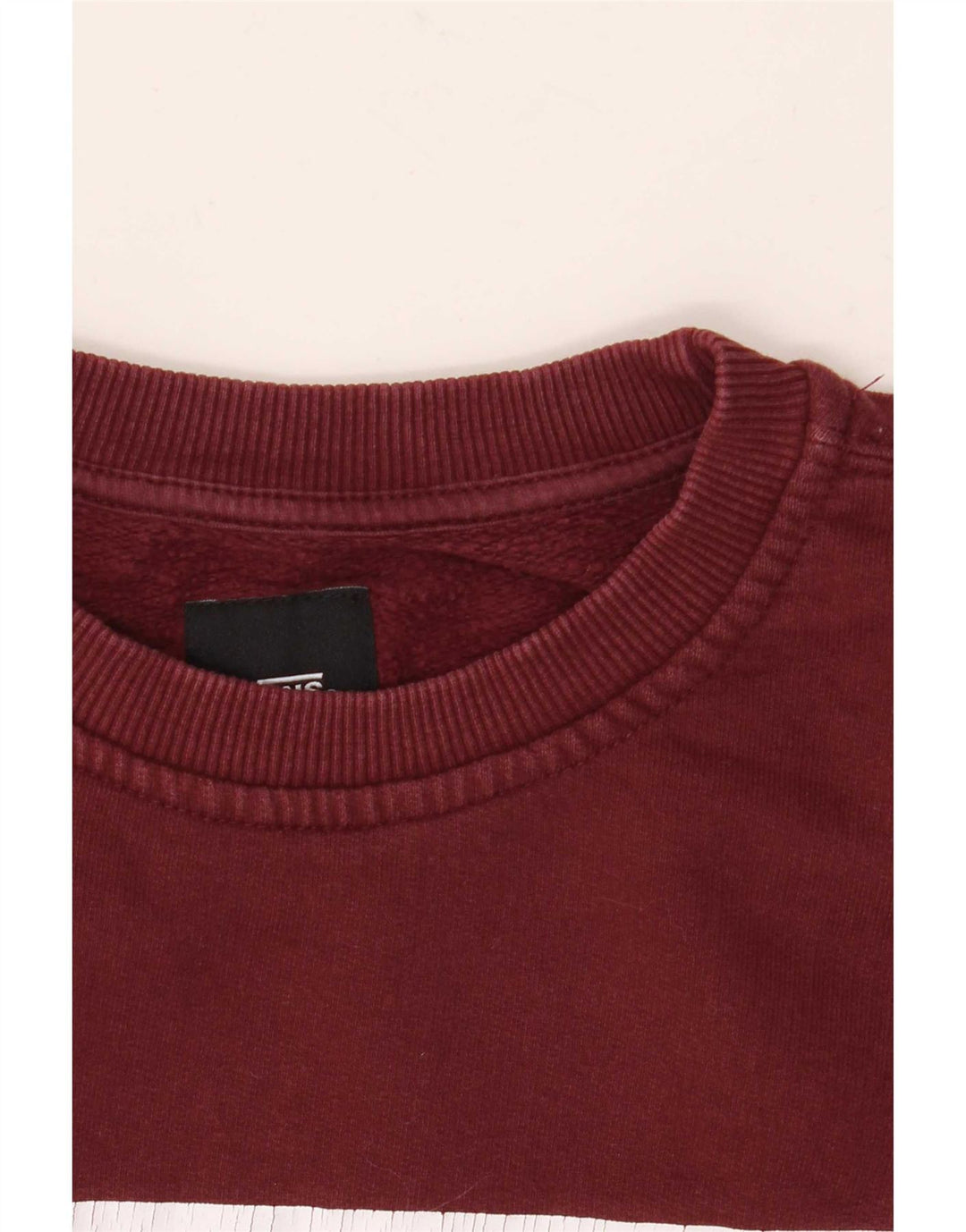 Felpa grafica da uomo di Vans, maglione medio bordeaux