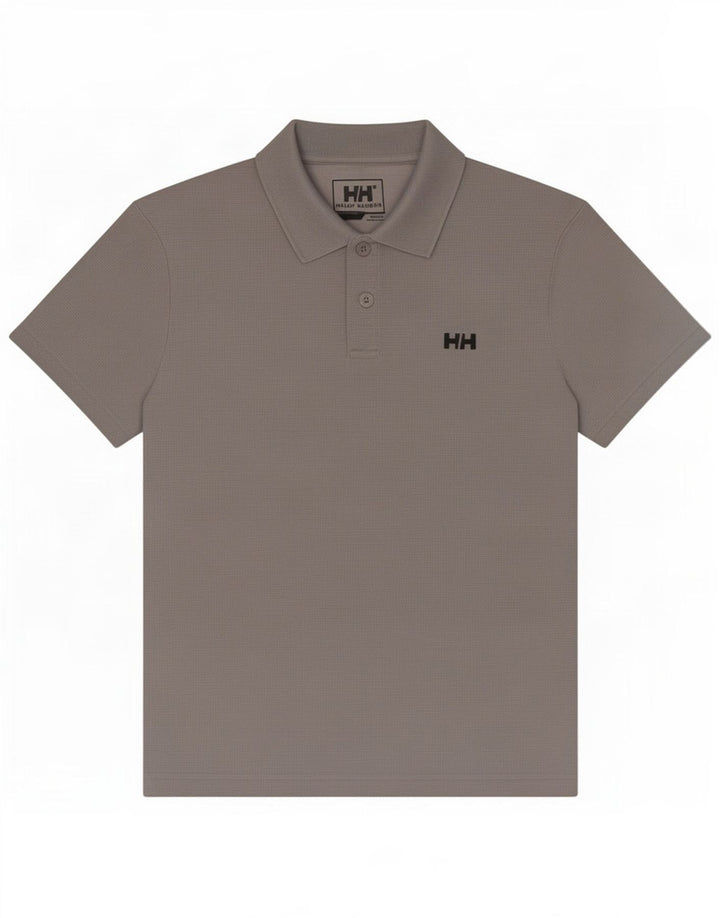 Polo da uomo Helly Hansen piccola in nylon grigio