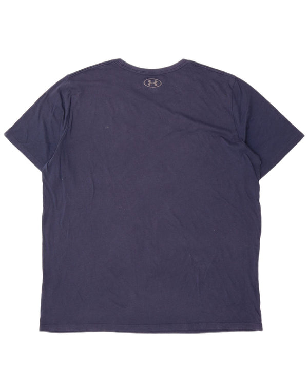 Maglietta da uomo Under Armour Top 2XL Blu Navy
