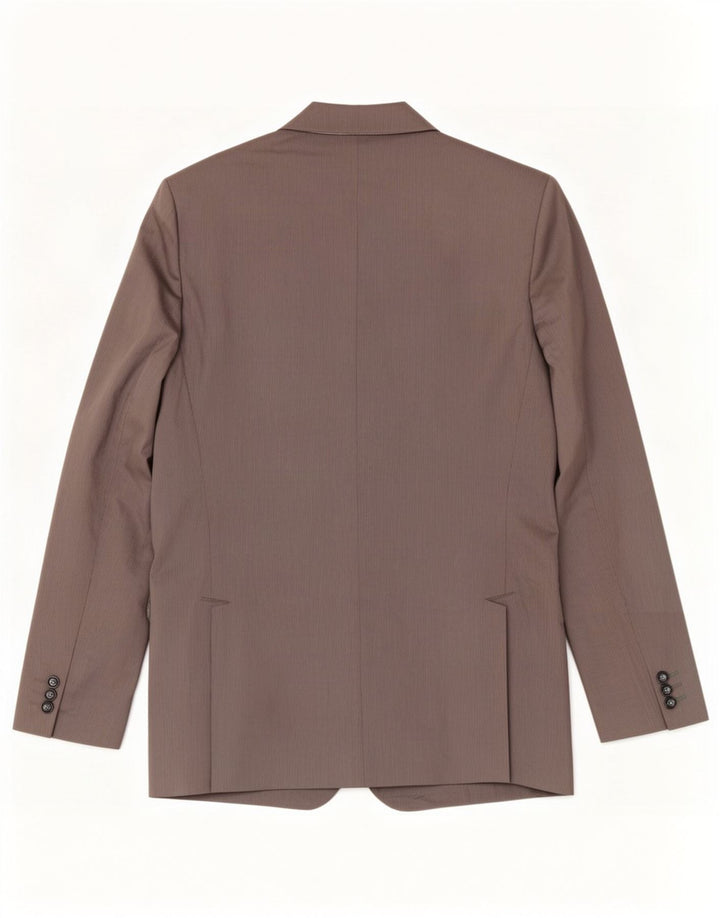 Giacca blazer da uomo a 2 bottoni Zara EU 52 grande gessato grigio
