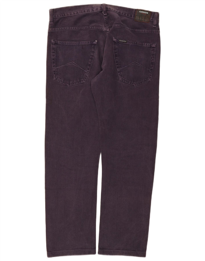 Jeans dritti da uomo Carrera W36 L29 cotone viola