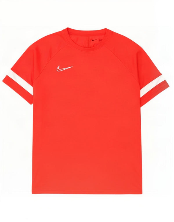 T-shirt Nike Dri Fit da uomo XL rossa color block
