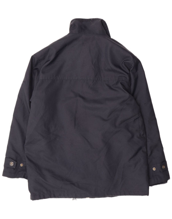 Cappotto giacca a vento da uomo NAVIGARE UK 42 XL blu navy in poliammide