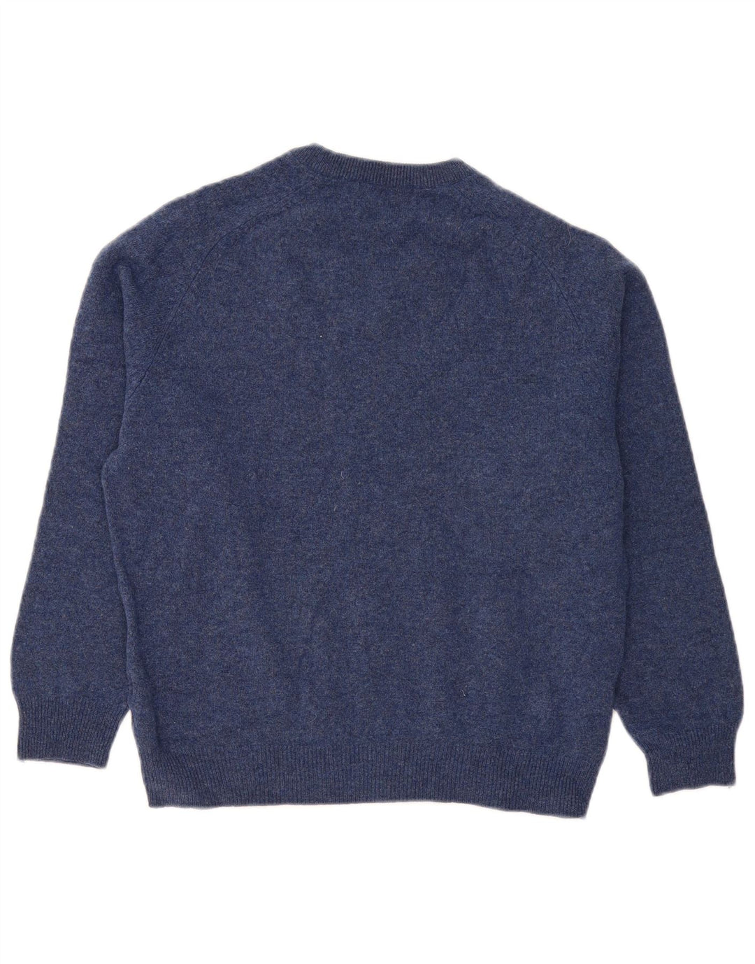 Maglione maglione con scollo a V da donna Marks & Spencer UK 14 medio blu navy