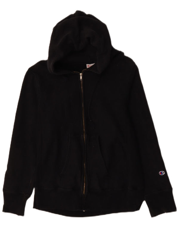 Felpa con cappuccio e zip da donna Champion UK 18 XL Nera