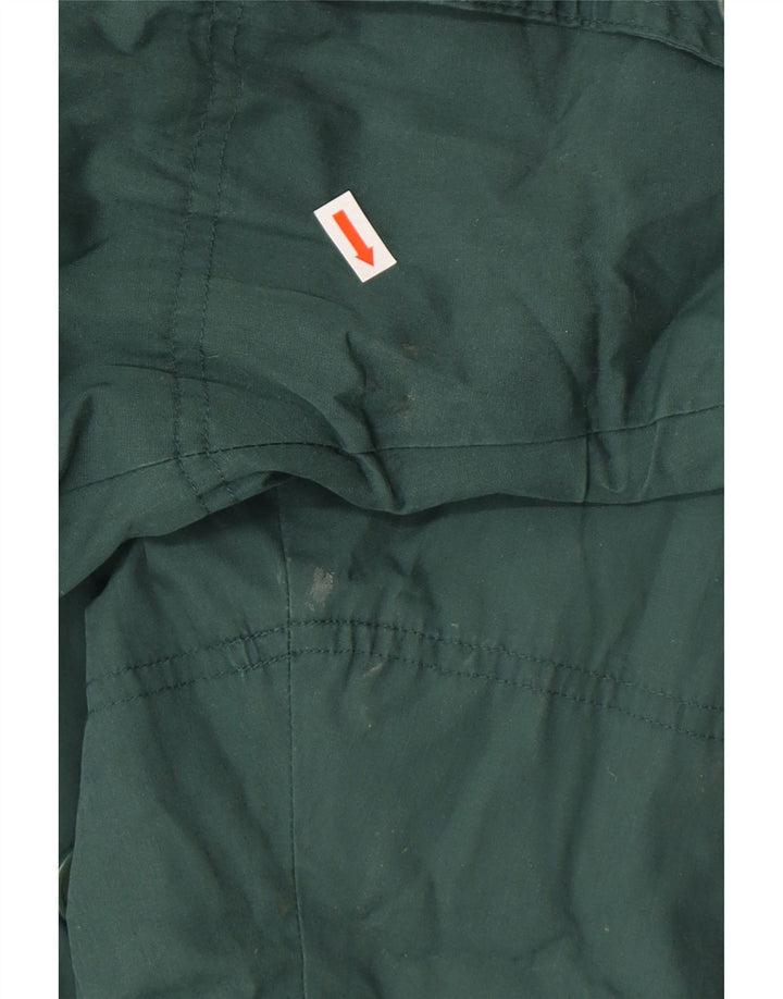 SLAM Mens Utility Jacket UK 40 Large Green Polyester Vintage Slam and Second-Hand Slam from Messina Hembry 