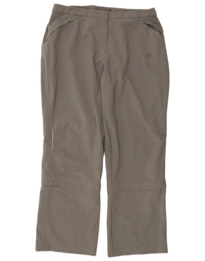 Pantaloni da tuta ADIDAS Clima 365 da donna UK 20 2XL Poliestere grigio