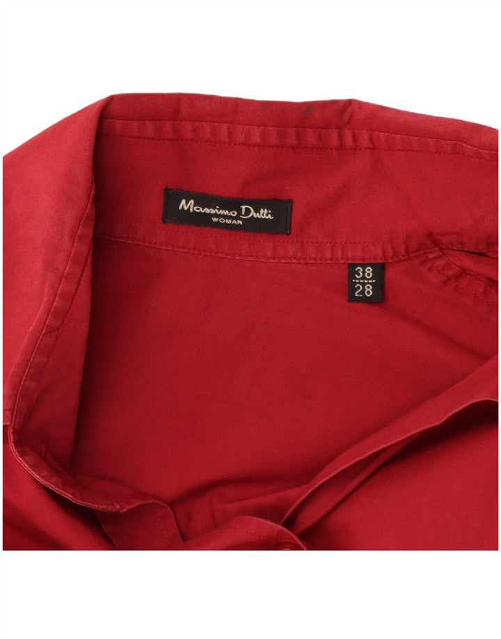 Camicia da donna MASSIMO DUTTI EU 38 piccola rossa