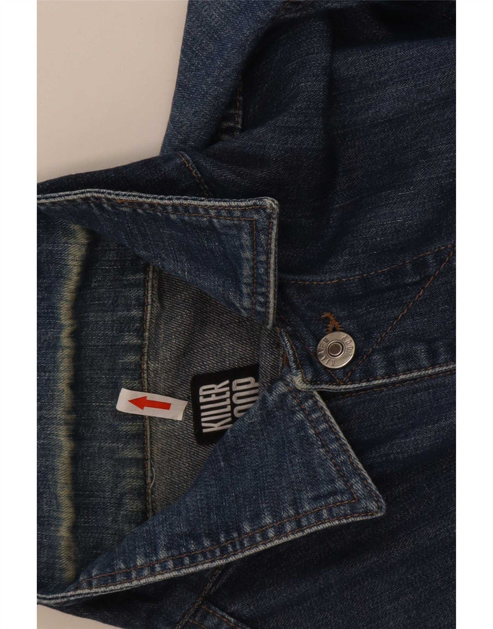 Giacca di jeans da uomo Killer Loop UK 36 piccola in cotone blu