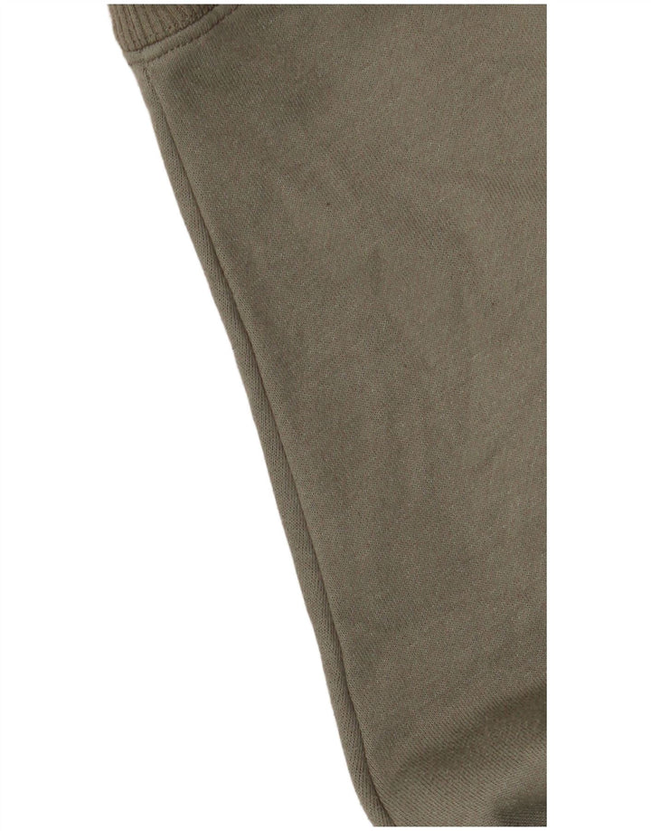 Maglione oversize con cappuccio da donna Topshop UK 16 grande poliestere kaki