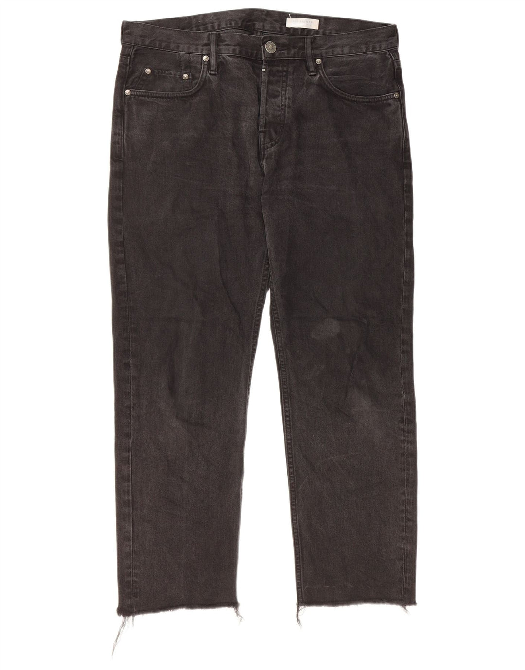 Jeans dritti Sid da uomo ALL SAINTS W32 L26 cotone nero