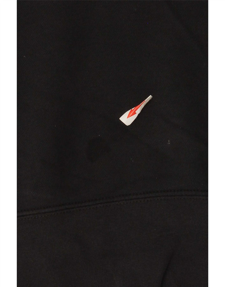 Felpa con cappuccio da donna Nike Small in cotone nero