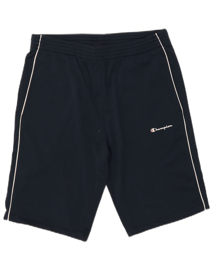 Pantaloncini sportivi da uomo CHAMPION piccoli in poliestere blu navy