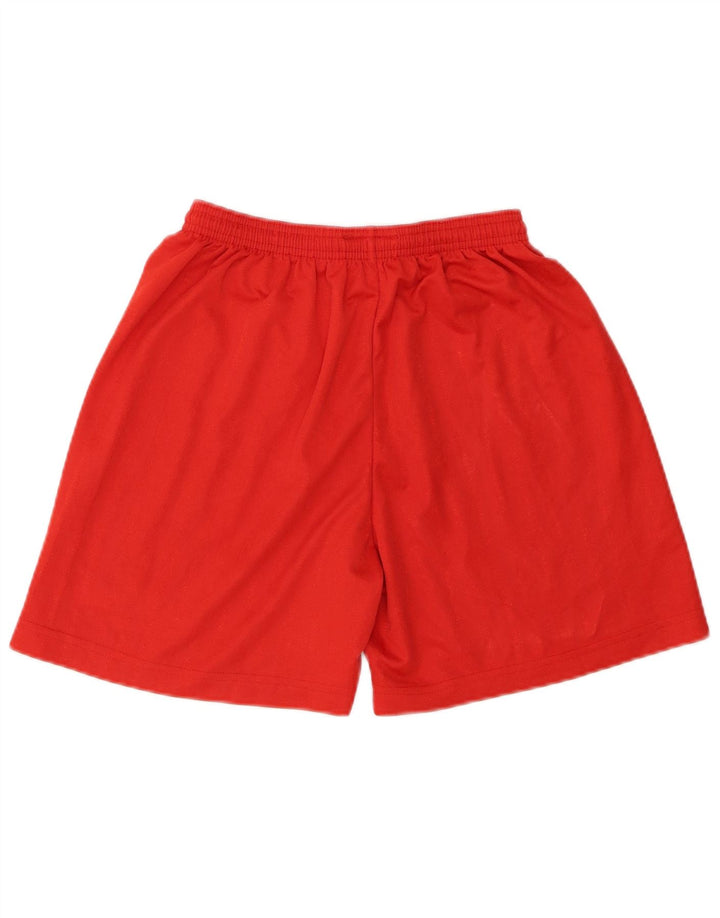 Pantaloncini sportivi Umbro da uomo piccoli in poliestere rosso