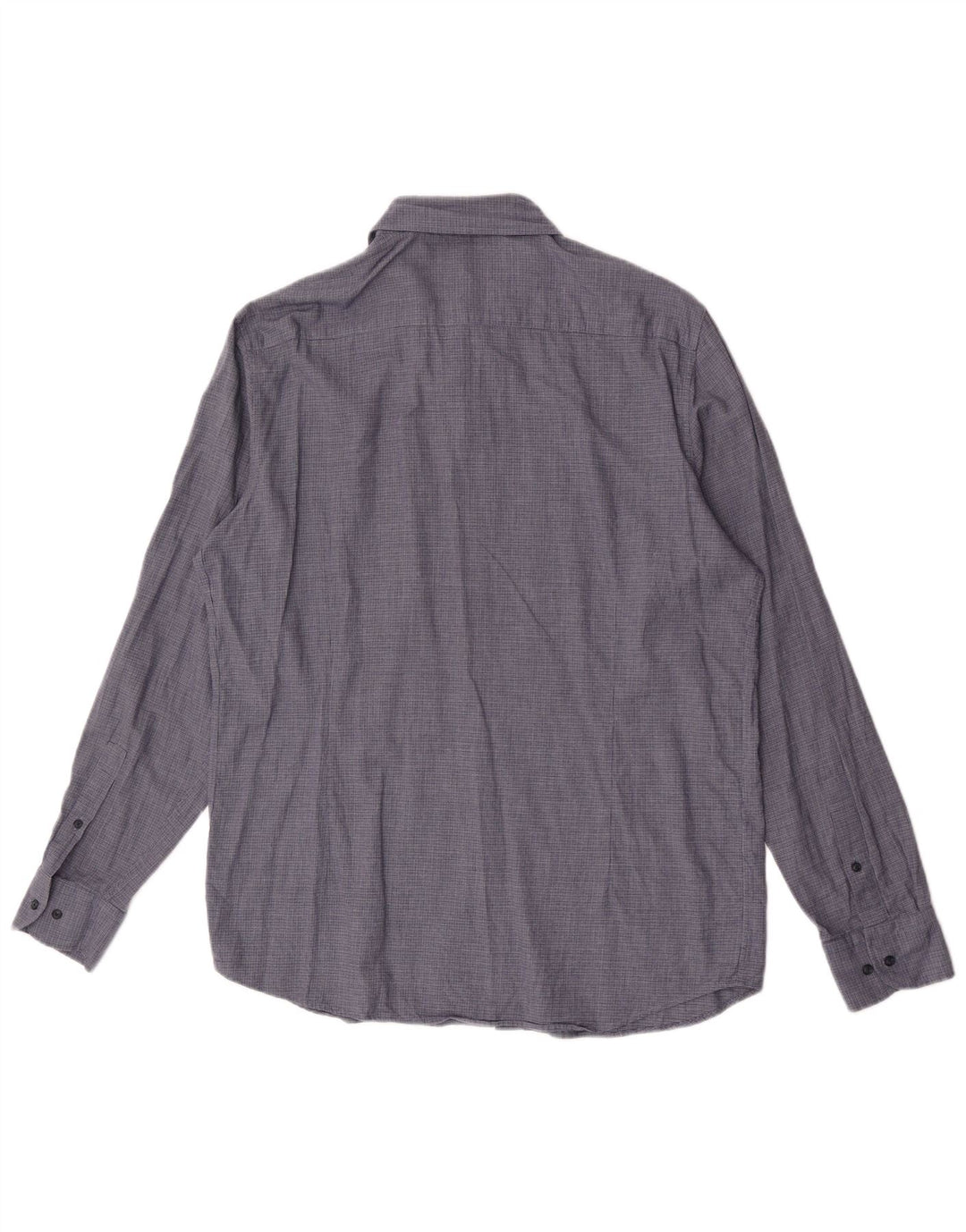 Camicia da uomo Massimo Dutti XL in cotone a quadri blu