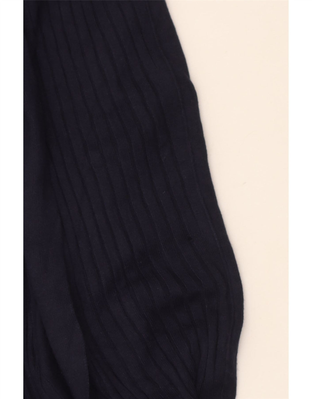Maglione cardigan aperto lungo da donna Marks & Spencer UK 10 piccolo blu navy