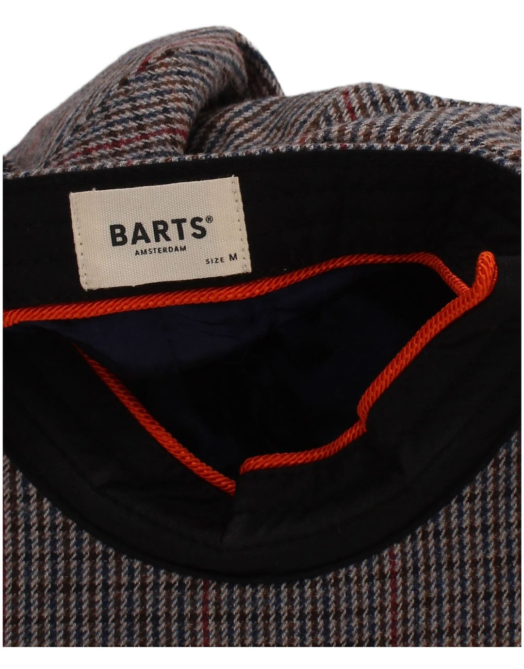 Berretto piatto da donna Barts grigio medio pied de poule classico