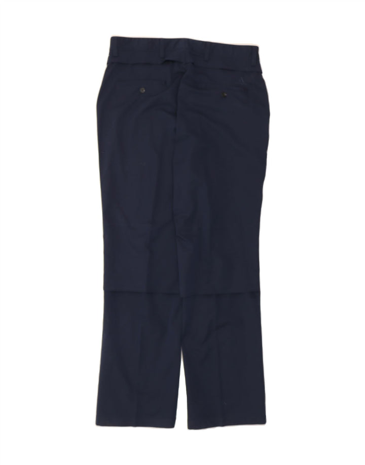 ADIDAS Mens Climacool Straight Chino Trousers W36 L32 Navy Blue Polyester Vintage Adidas and Second-Hand Adidas from Messina Hembry 