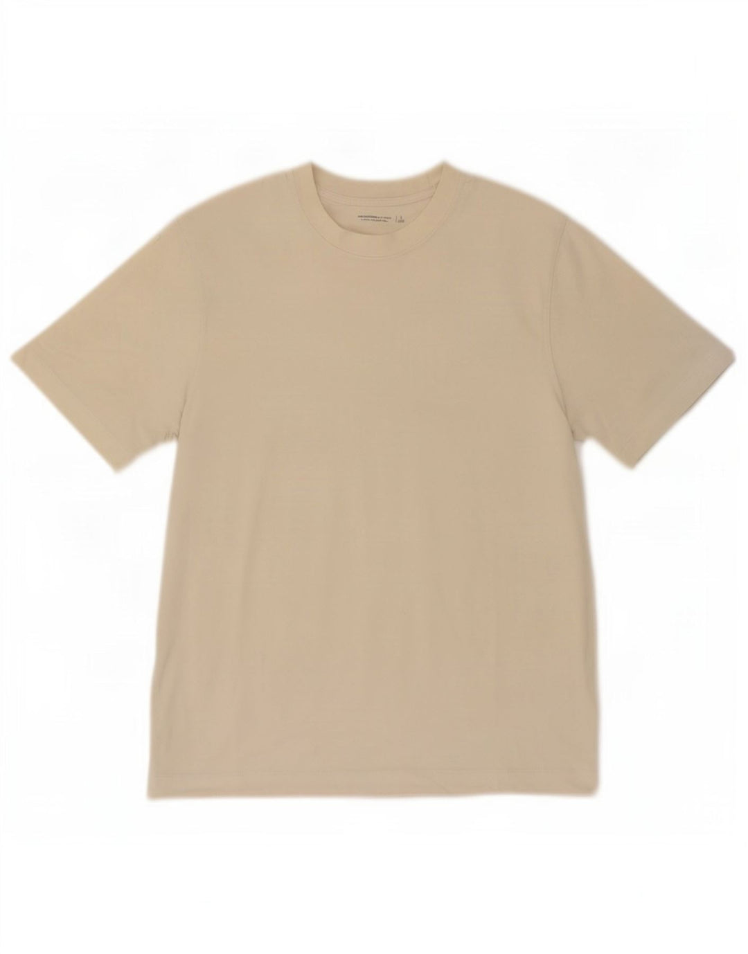 T-shirt da uomo Abercrombie & Fitch grande beige