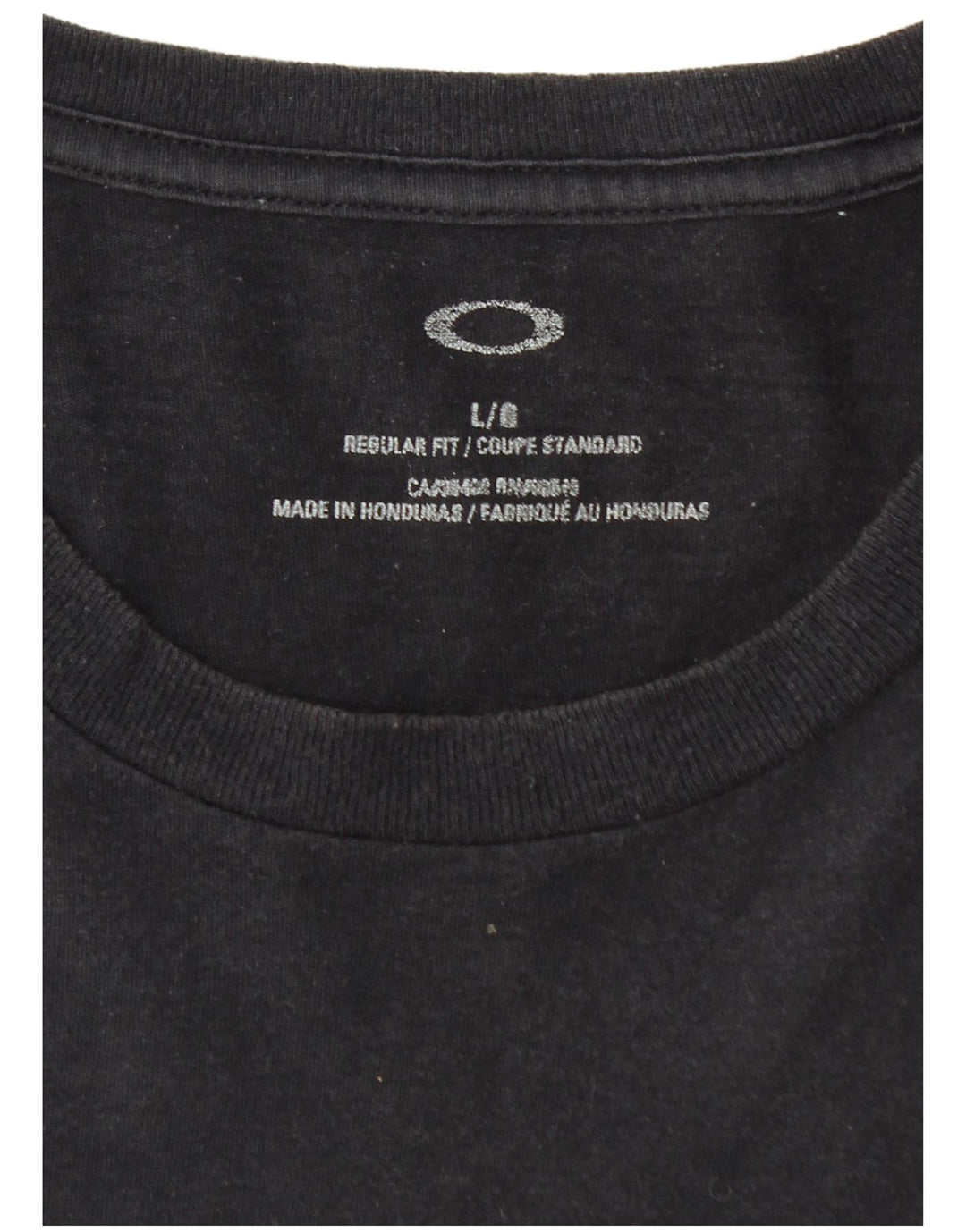 T-shirt grafica da uomo con vestibilità regolare Oakley, taglia grande, nera