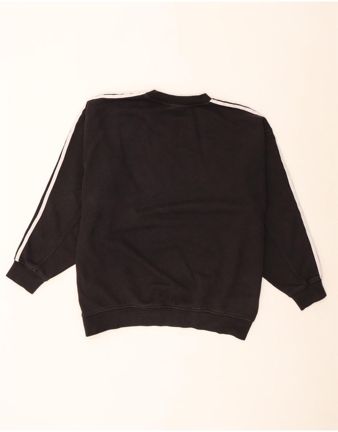 Felpa oversize da donna Adidas Jumper UK 8 Small Black Cotton