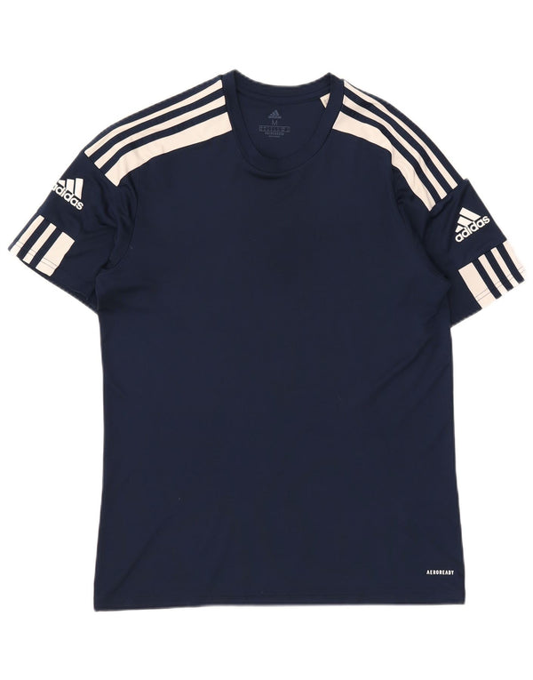 T-shirt Adidas Aeroready da uomo, media, in poliestere blu navy medio