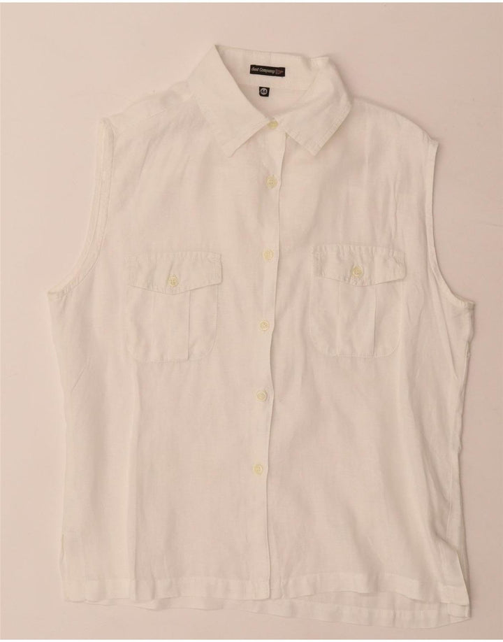 Camicetta senza maniche da donna Best Company IT 44 Medium White