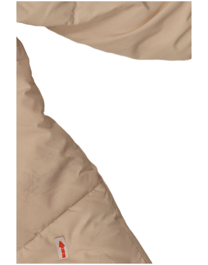 Giacca imbottita con cappuccio per ragazze Zara 11-12 anni in poliestere beige