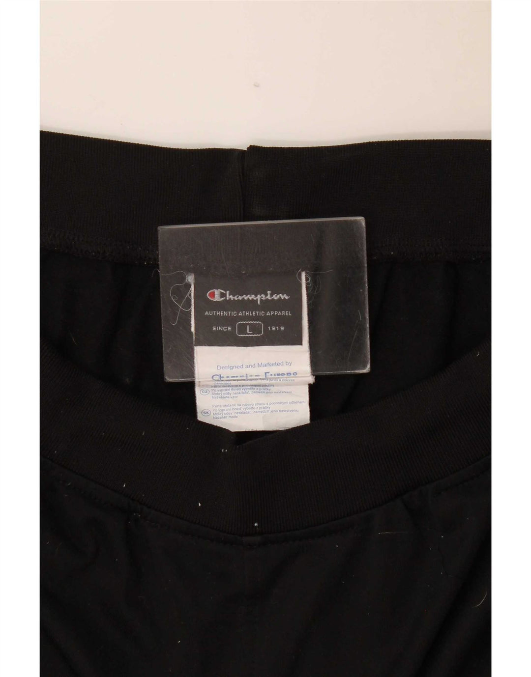Pantaloni da tuta da donna Champion UK 16 Large Nero Poliestere