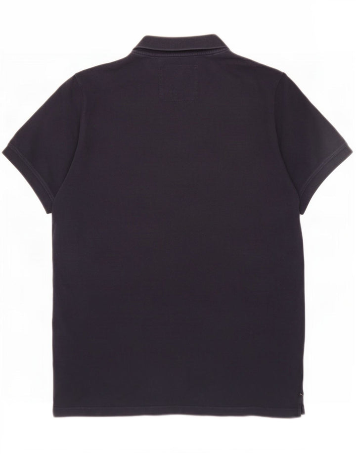 Polo da uomo Jack Wills grande in cotone blu navy