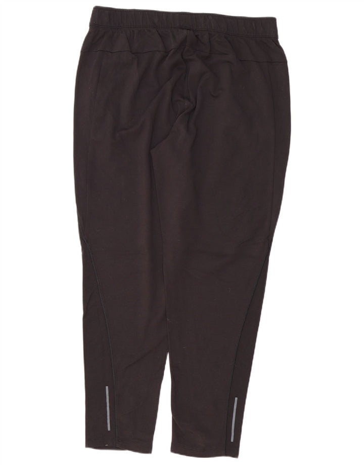Pantaloni da tuta da uomo RUSSELL ATHLETIC grandi in rayon nero