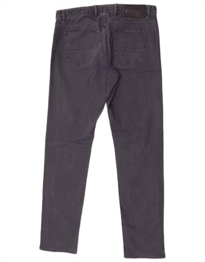 Jeans slim da uomo Massimo Dutti EU 44 Large W34 L32 Cotone grigio
